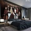 ATEEZ Poster Wall tapestry, aesthetic printed fabric blanket, suitable for bedroom, living room, and home decor.