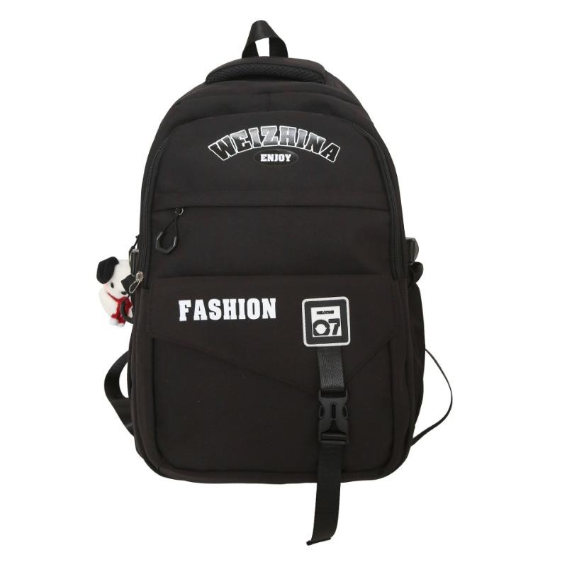New Schoolbag Retro College Style High School Student Backpack Flow College Student Couple Backpack