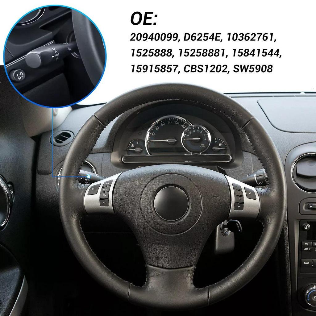 Turn Signal & Headlight Switch for 2006-2011 Chevy, Pontiac, Saturn