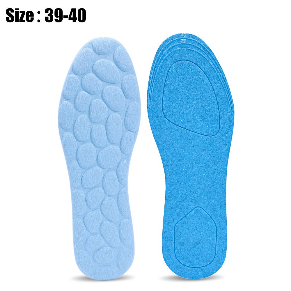 1 Paar zuschneidbare Massage-Sporteinlegesohlen