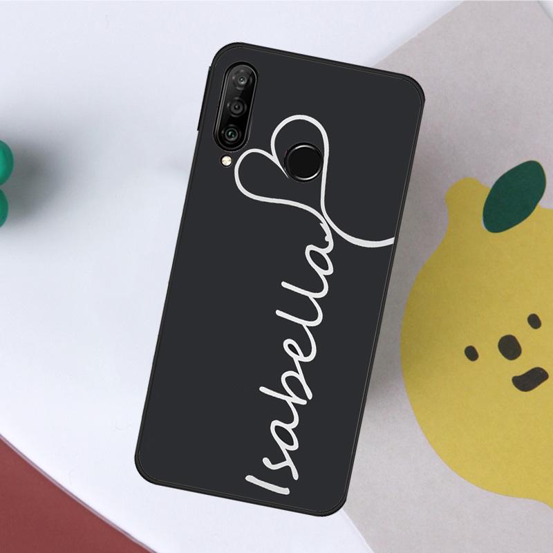 

PERSONALISED ROSE GOLD MARBLE NAME Case For Huawei P40 P30 Lite P20 P60 Pro Nova 9 SE 10 11i 8i 7i 5T Y60 Y61 Y70 Y90 P Smart Huawei P50 Pro
