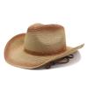 Trendy Unisex Fashion Summer Casual Fashion Beach for Sun Straw Panama Jazz Hat