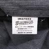 Indian Motorcycle Grey Cotton IM27052 Pinstripe Embroidered Shirt Tops L Gray stripesUsed
