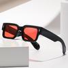 2Pcs New Year Gift Classic Retro Rectangle Men Women Sunglasses Uv400 Outdoors Driving Sun Glasses Trendy For Women Men Glasses