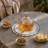 Retro Sunflower Lace Coasters Flower Shaped Placemat with Embroidered Pattern, Pastoral Style for Dining Table, Exquisite Table Covers Heat Resistant