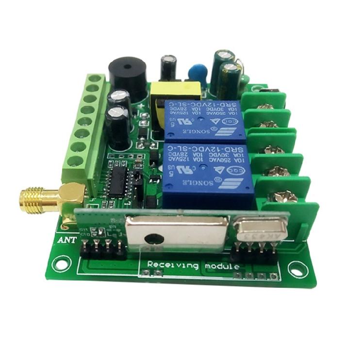 315/433MHz 2-Key Industrial Remote 2-channel RF Wireless Remote Control Switch