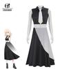 Bang Dream! Ave Mujica Misumi Uika Cosplay Costume Anime Doloris Women Black Dress Halloween Suit