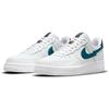 Nike Air Force 1 Low Lightning Bolt Unisex-Sneaker Weiß Aquamarin Limettengrün DJ6894-100