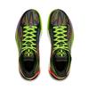 New LINING Blade 4V2 Basketball Shoes Men's Low Top Fluorescent Bright Grass Green/Neon Fruit Red ABAU037-11