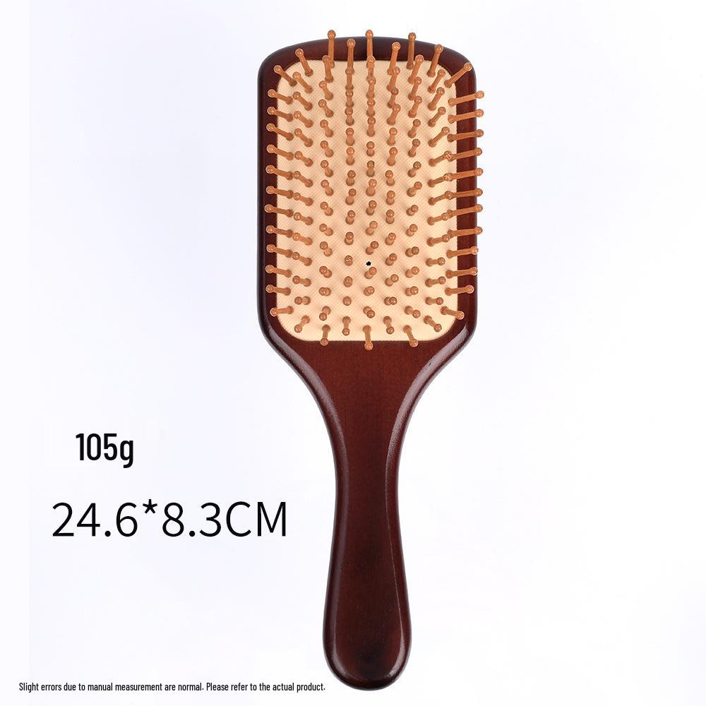Natural Bamboo Scalp Massage Air Cushion Comb Set