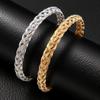 European & American Stainless Steel Fashion Bracelet - Women's Versatile, No-Fade Summer Jewelry