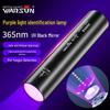 Walrusen 365nm UV Blacklight Flashlight