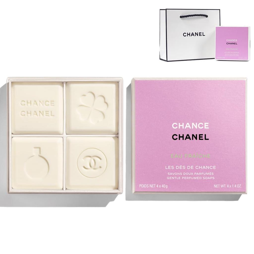 CHANEL Chanel Chance Eau Fraiche Les Savons Limited Edition Savon Soap Soap Day Gift with Shopper [ ] (4x40g) Mother's