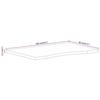 VidaXL Dessus de bureau avec courbe 100x80x2,5 cm manguier massif brut 370205