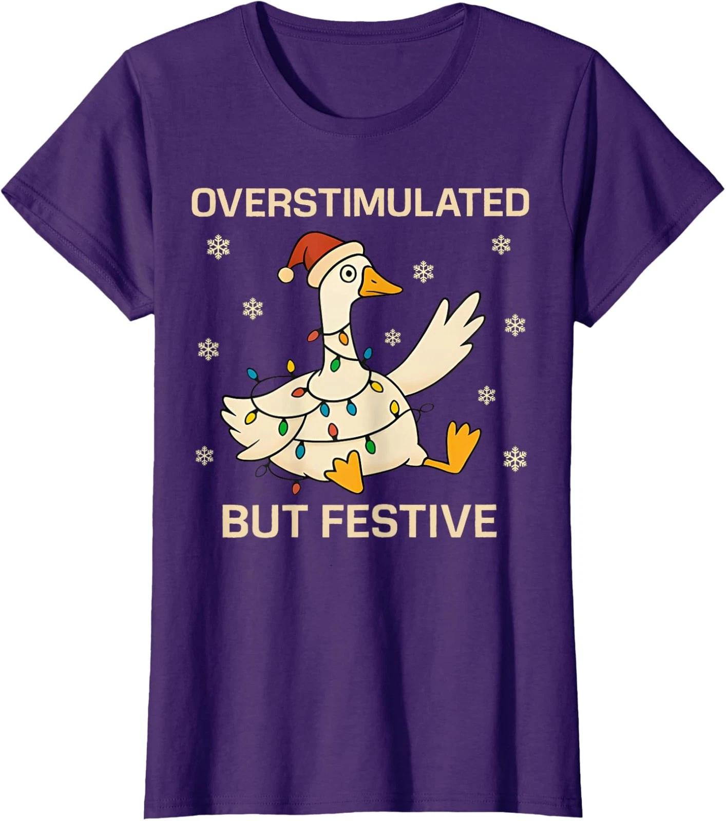 Naughty List 67 Kids Funny Santa Christmas Ladies  Crewneck T-Shirt XL