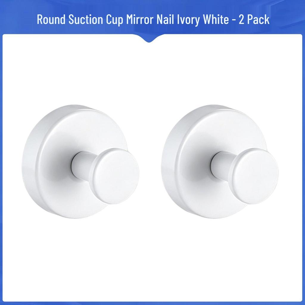 Stainless Steel No-Drill Suction Cup Hook for Kitchen & Bathroom
