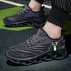 Men's Size 48 Lightweight Knitted Mesh Casual Shoes – Breathable and Ultra-Light Style