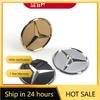 For Mercedes Benz 52mm 57mm Solid 3D & Flat Star Cap Cover Badge Nickle Car Emblem for Mercedes Benz Steering Wheel Center Logo