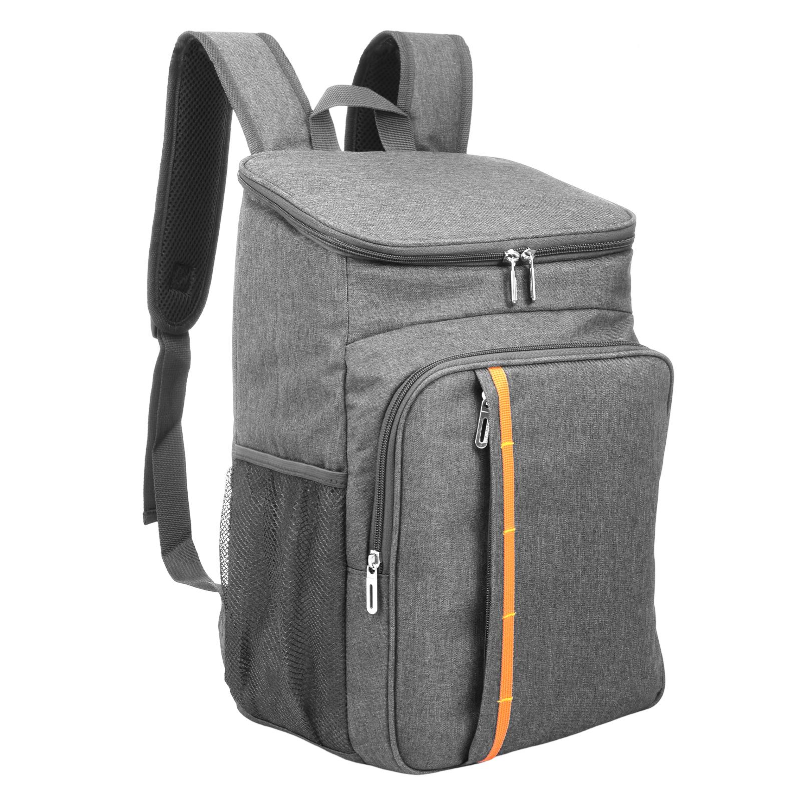 Thermal Cooler Backpack Travel Beach Picnic Camping Insulated Bag Beer Food Fresh Keeping HotCold Freezer Storage Bag серый 5144₽