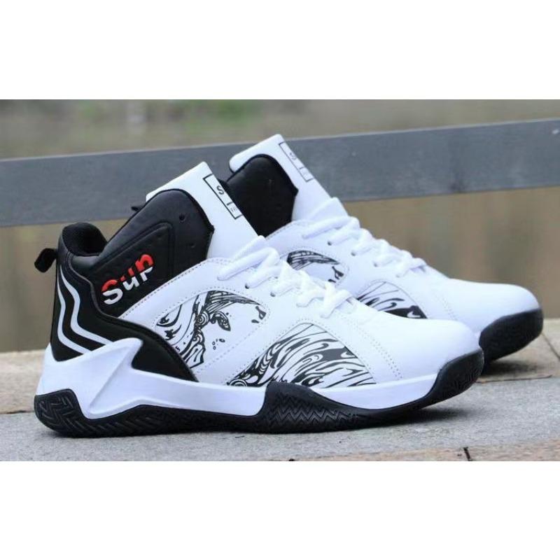Mens Large Size Breathable Fashion Low Top Outdoor Casual Sports Basketball Shoes