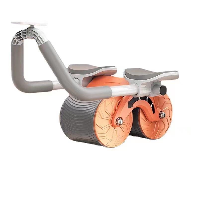 2-in-1 Automatic Rebound Abdominal Wheel