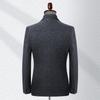 Men's Casual Suits Autumn and Winter Wool Stretch Men's Suits Slim Small Suits Men's Korean Style Single Suit