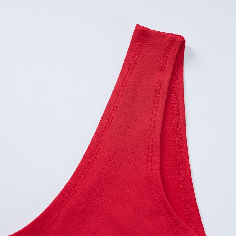 2025 Sexy Sleeveless Side High Split Dress Solid Backless Women Midi Dresses Summer Party Club Streetwear Clothes Y2K