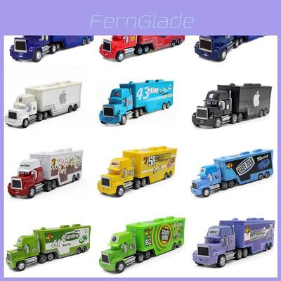 Colorful Cars Mack Lightning Mcqueen King Jackson Storm Racer Truck Toy For Kids