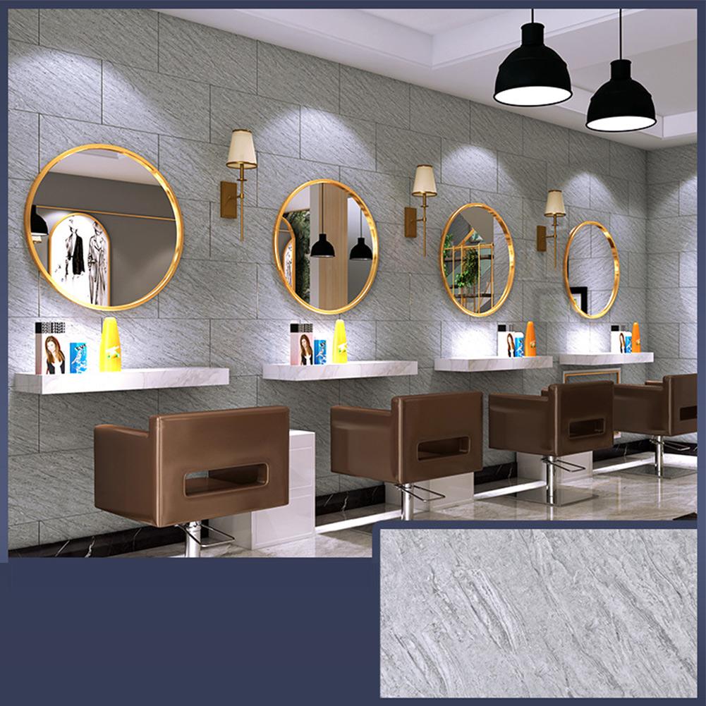 Tile Stickers Wall Sticker Oil Proof Wallpapers Waterproof Flame Retardant Home Office Decor For Kitchen Bathroom