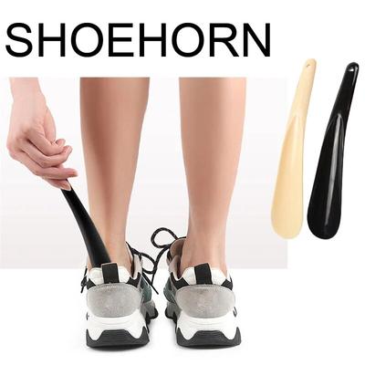 Hängender Schuhlöffel, flexibles Schuhzubehör, leichter tragbarer Schuhlöffel aus Kunststoff, 20 cm, professioneller Schuhspatel, Löffelheber