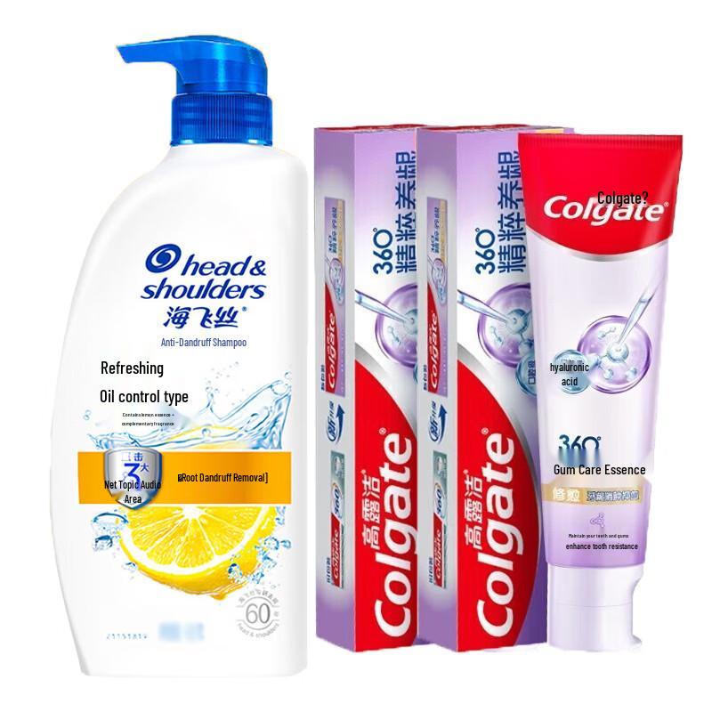 Colgate Oral and Hair Care Family Set