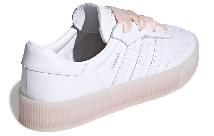 Sambarose Wmns Adidas Originals 'White Halo Pink' Women's FY3030
