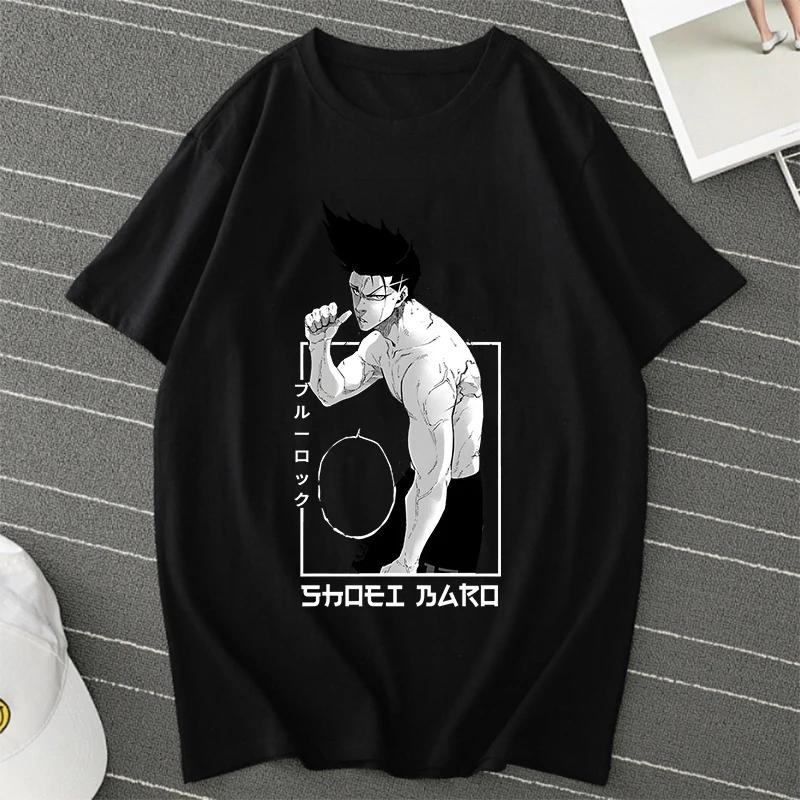 BLUE LOCK Yoichi Isagi Manga Tričko Retro Hip Hop Unisex Tričko Streetwear Grafická Trička BLUE LOCK Nadměrná Trička Topy