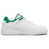 New PUMA Doublecourt 'White Archive Green' 393284-03