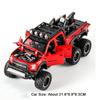 1:24 Mammoth F-150 Raptor Diecast Alloy Model Toy Car Doors Opened Sound Light Pull Back Miniature Vehice Adult Boy Fashion Gift