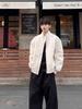 Men's Cleanfit Three-Proof Flight Jacket, Stand-Up Collar, Spring/Autumn Baseball Windbreaker