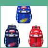 Cartoon Car School Bag With Air Cushion Straps For Preschool Boys And Girls