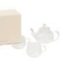 Afternoon Tea Living HY91 Heat-Resistant Teapot & Mug Set, Clear