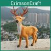 Festive Reindeer Ornament With European Style For Christmas Tabletop Decor And Event Decoration