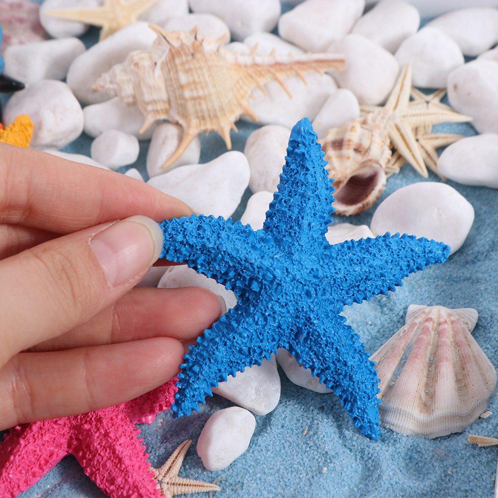 Cute Starfish Ornaments Mini Sea Stars Decoration Fish Tank Ornament Simulation Starfish  Fish Tank