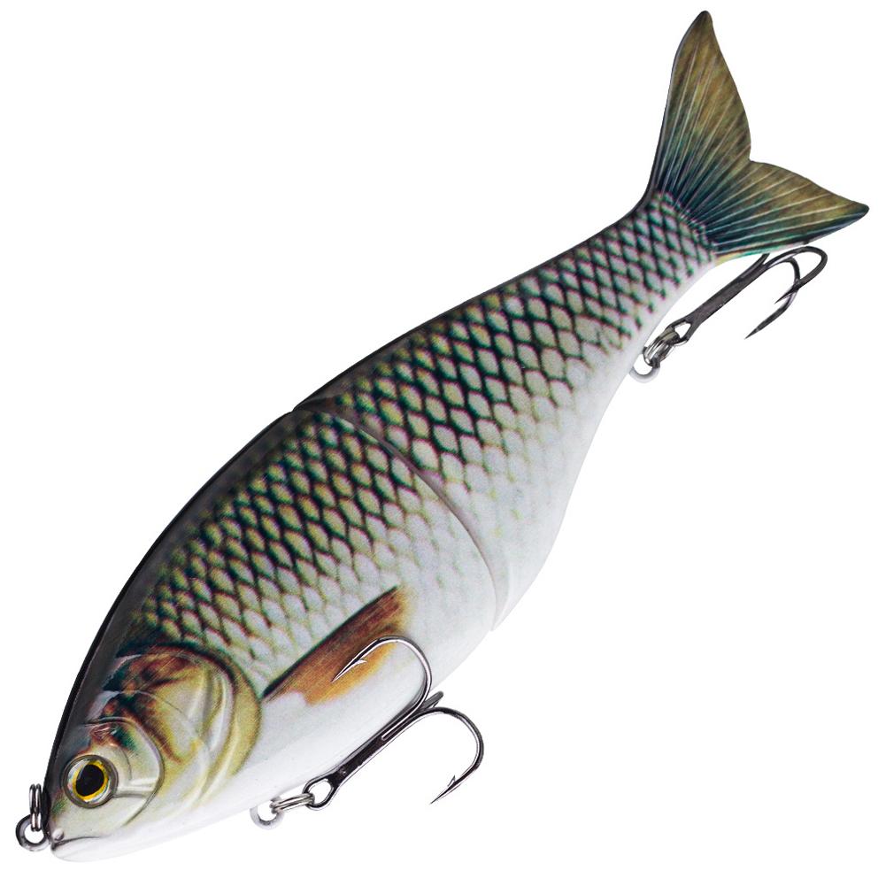 1 Stück 17,8 cm 82 g Zweiteilig Bionischer Köderfisch Köder Mittel- bis Tiefwasser Große Raubfische Barsch Zackenbarsch Sinkend Gelenkiger Swimbait