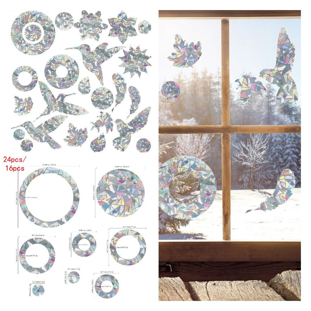 Prism Decals For Window Prevent Bird Strikes
