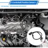 1 Pc Crankshaft Position Sensor for Toyota Supra 3.0 1993-1998 Sturdy Metal Plastic Black Engine Crank CKP Sensor