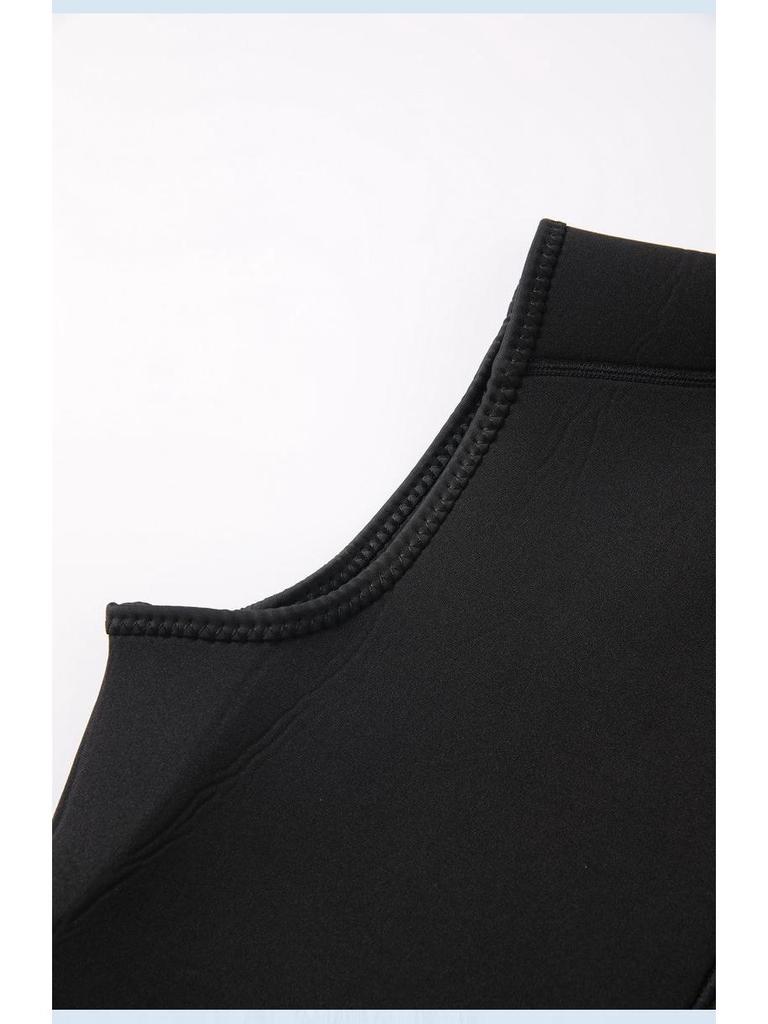 3mm Unisex Diving Vest with Hood – Warm Wetsuit for Surfing, Windsurfing & Cold Protection