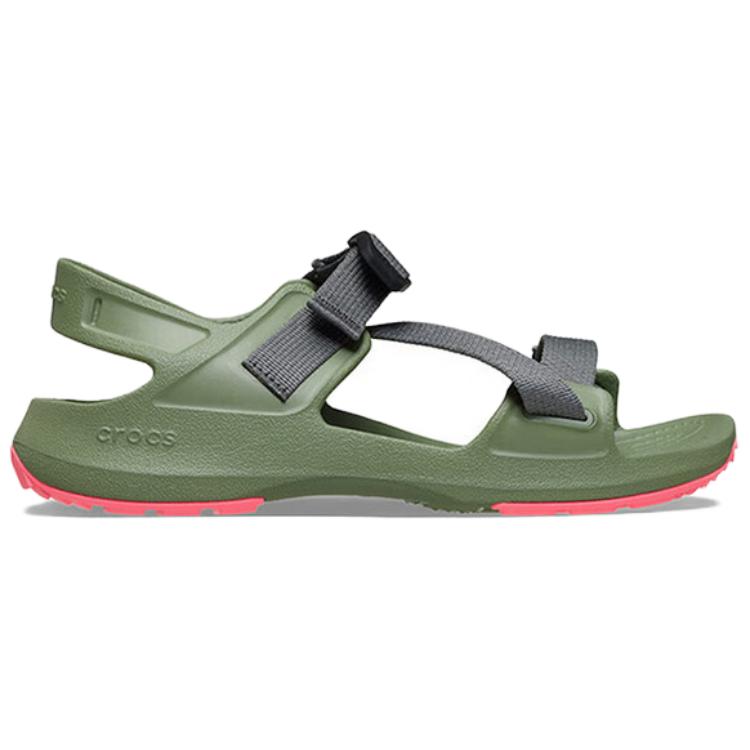 Crocs Zong Ye Sandale Casual Versatile pentru Plajă Sandale Unisex Verde 212711-2CP