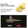 chenyang AV Audio Splitter Plug RCA 1 Male to 2 Female F Gold 90 Degree Angle Adapter, Connectors, Plated,