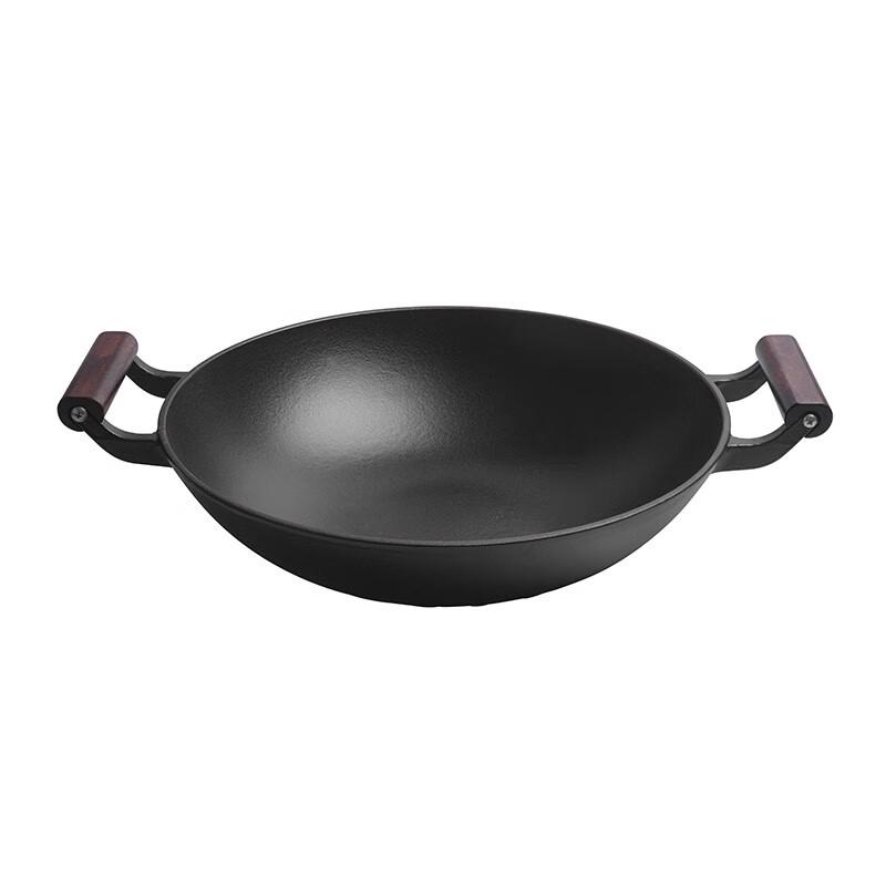 Jill May Zyklon 36CM Doppelgriff Gusseisen Wok