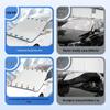 Magnetic Car Windshield Snow & Frost Cover Sunshade - Anti-Freeze Protection