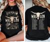 Morgan Wallen Tour 2026 Shirt, 2 Sided Concert Tee, Bull Skull Wallen Merch, Country Music Graphic T-Shirt