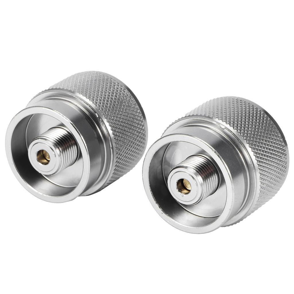2Pcs G3/4 DN20 FNPT Outdoor Camping Stove Flat Tanks Converter Gas Charging Valve Adapter